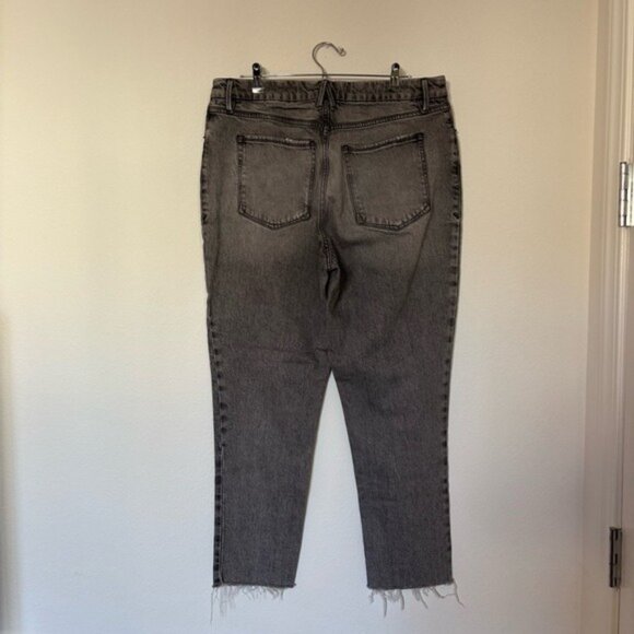 Good American Size 14/32 The Weekender Aft Jeans Denim - Picture 4 of 9